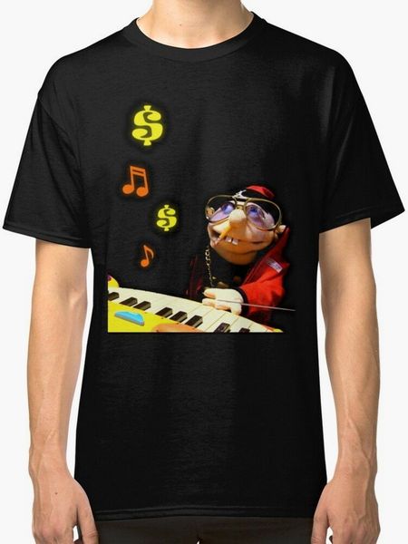 

rapper jeffy sml men's t-shirt black harajuku men tee shirt