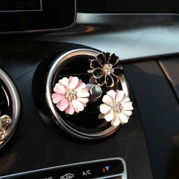 

dhl car perfume clip home essential oil diffuser for car outlet locket clips flower auto air freshener conditioning vent clip ing