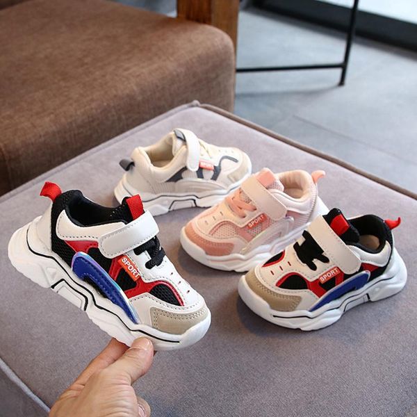 

mesh toddler kids sneakers infant kids baby boys girls breathable sport running shoes sneakers chaussure enfant children shoes, Black