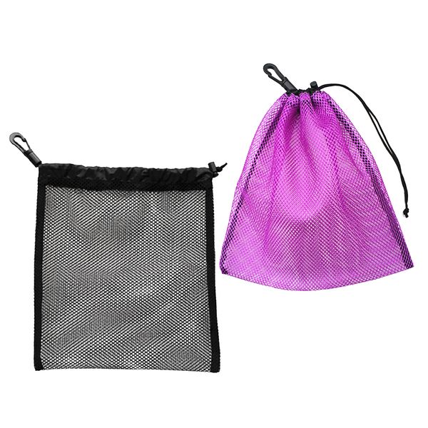 

2pcs прочный сетки сетки сумка гольф теннисный мяч для переноски держатель для хранения