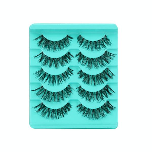 

false eyelashes 5 pair/lot crisscross lashes voluminous eye