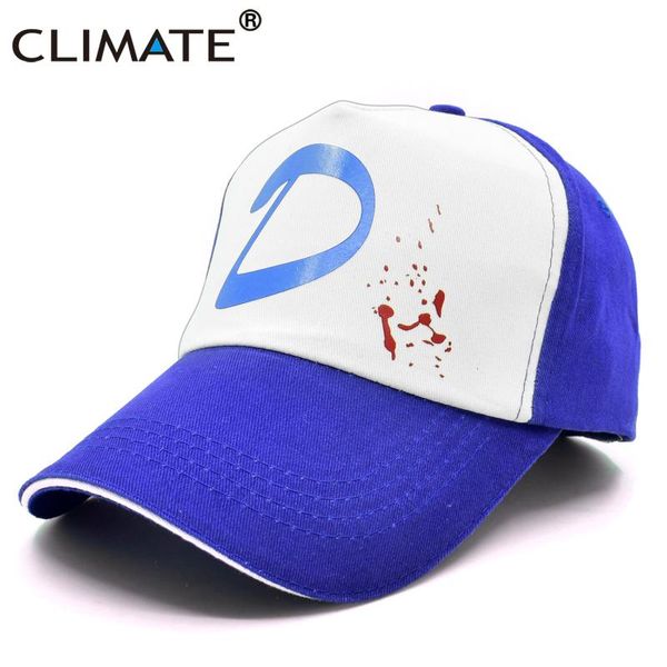 

ball caps climate clementine the game cap hat clem's cosplay trucker girl coser zombie killer cool, Blue;gray