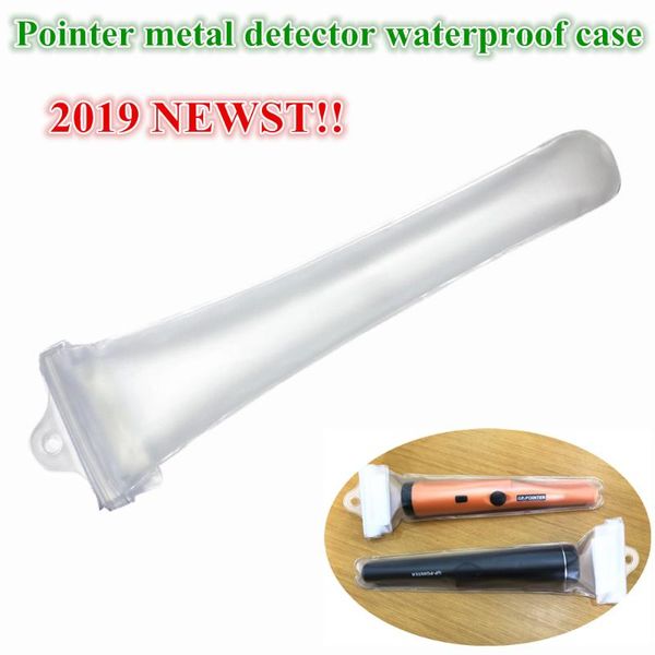 

metal detector waterproof case for pointer pinpointing underwater cover hand held metal detector dustproof case clear
