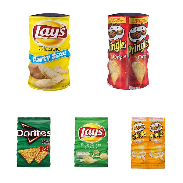 

scarves novel 3d printed women headscarf potato chips pattern neck gaiter hijab scarf sports cycling tubular mask bandana buffe, Blue;gray