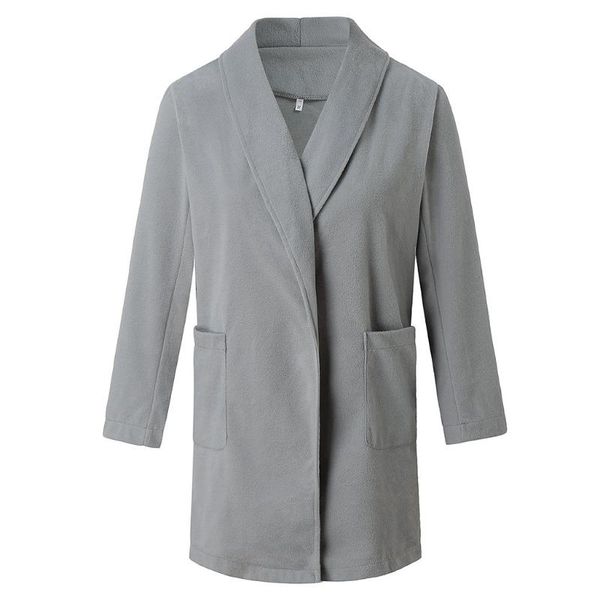 

women's jackets women jacket winter woman artificial wool elegant blend coat slim female long #40%, Black;brown