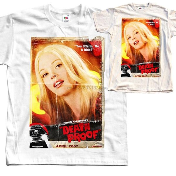 

death proof ver. 13quentin tarantino poster t shirt all sizes s to 3xl 3d men short sleeve male t shirt
