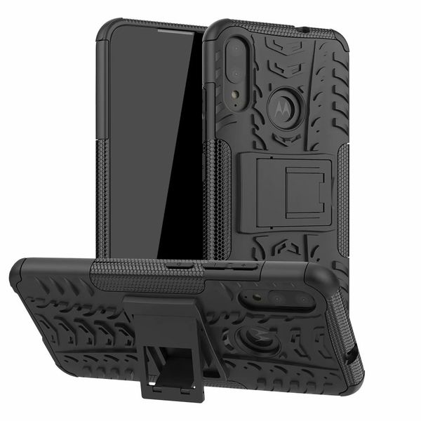 

2 in 1 comb armor hybrid back case for moto one macro g8 g7 g6 e6 e5 z4 one power play plus