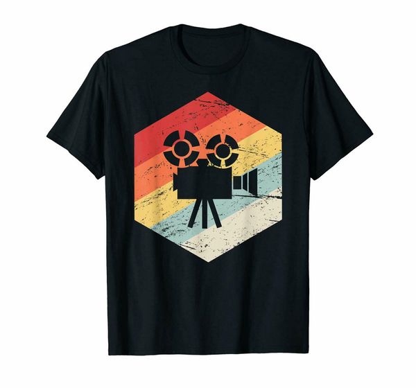 

retro vintage camera filmmaker t-shirt size m-3xl popular tee shirt