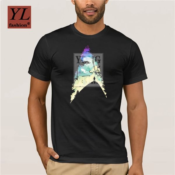 

2020 summer new arrival casual sports men's t shirt 100% cotton the final frontier t shirt