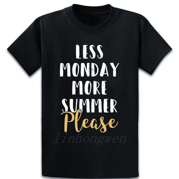 

summer less monday backpacker funny gift t shirt interesting spring autumn customized cotton unique s-xxxxxl cool comfortable