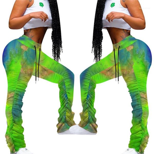 

pants women summer stacked sweatpants fashion green high waist drawstring leggings pants women ruched casual jogger, Black;white