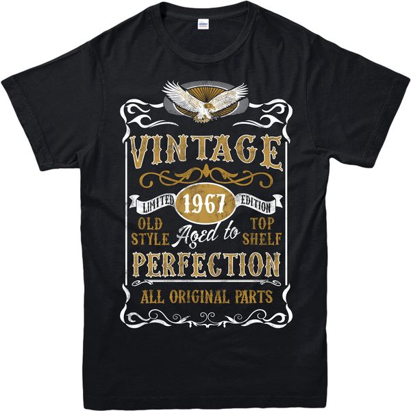 

made in 1967 vintage t-shirt. born 1967 50th year birthday age year gift cool casual pride t shirt men fashion tshirt