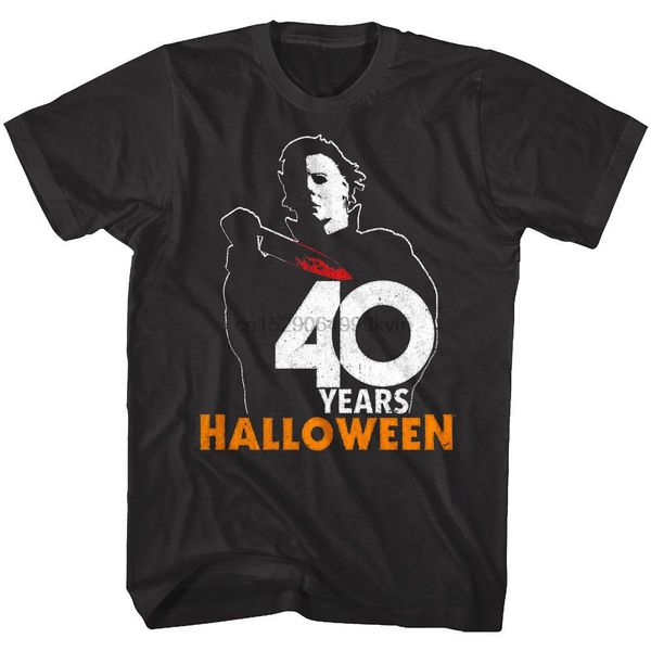 

halloween horror movie 40 years anniversary ment shirt michael myers bloodycool casual pride t shirt men fashion