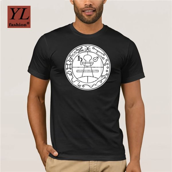

высокое качество goetia seal of solomo t shirt for men summer 100 хлопок tshirt mens костюм