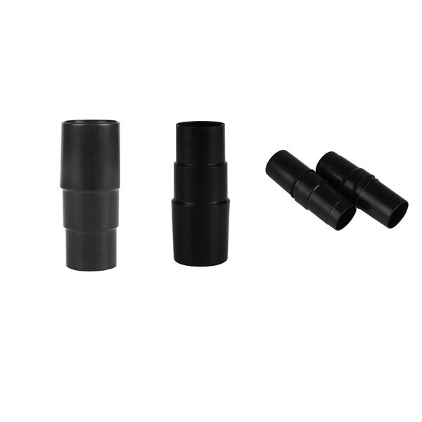 

2 x vacuum cleaner brush nozzle hose connector adapter 32mm inner dia. black