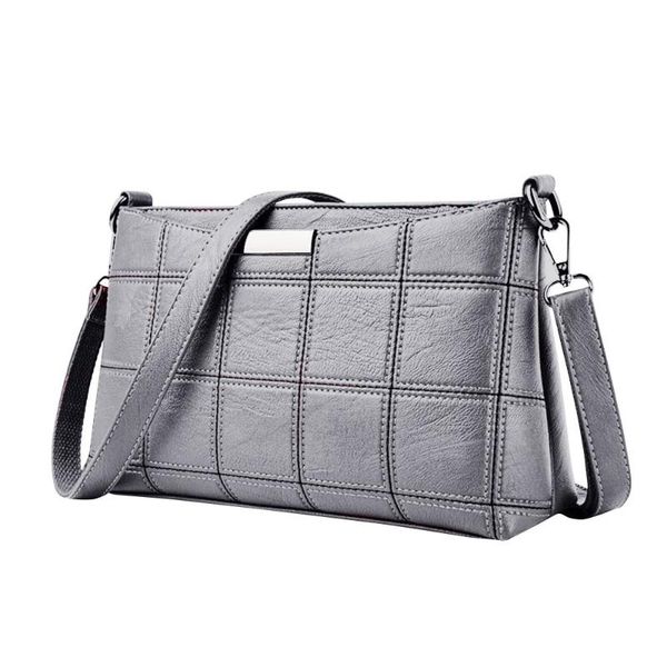 

luxury shoulder women bags designer women handbag leather plaid messenger bag crossbody bags shoulder small square package #yj
