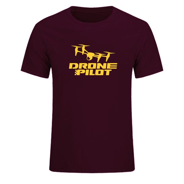 

pilot drone t-shirt 2019 summer short sleeve cotton t shirts