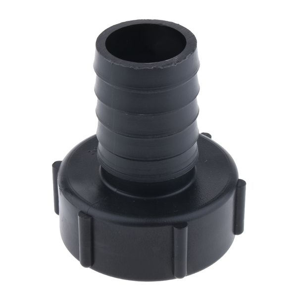 

ibc tank adapter coarse thread 2\" to 50mm water tank connector fitting black
