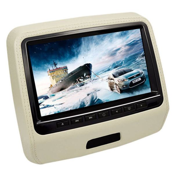 

car 9-inch display hd video game handle mp5 hd portable headrest dvd display