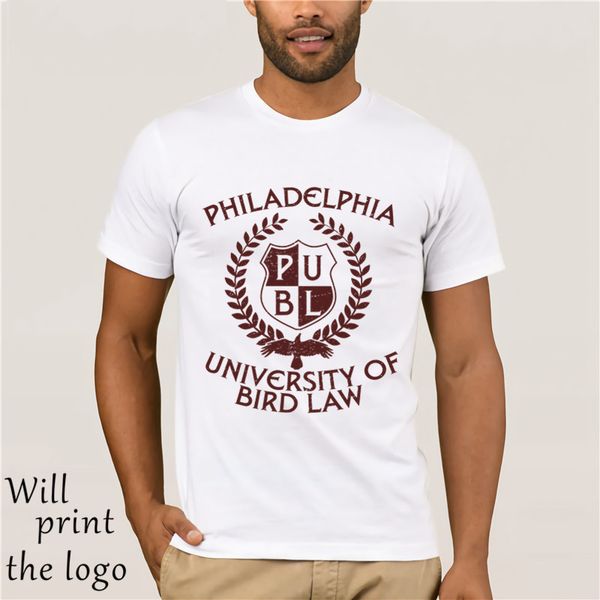 

филадельфия университет bird law t shirt персонализированные футболки простые