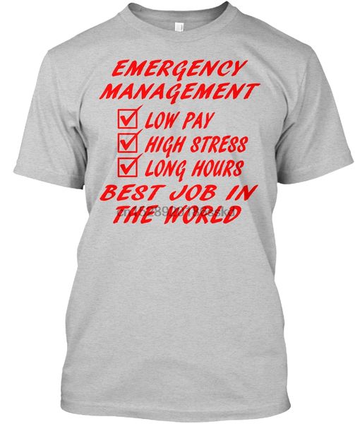 

men t shirt emergency management job tshirts women t-shirt