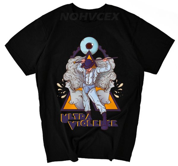 

clockwork orange horror movies c logo men's and women's short sleeve t-shirt