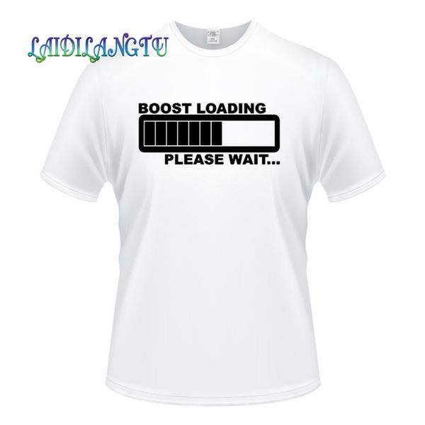 

funny white t shirt mens tshirts summer boost loading please wait...print bottoming shirt solid color casual clothes male