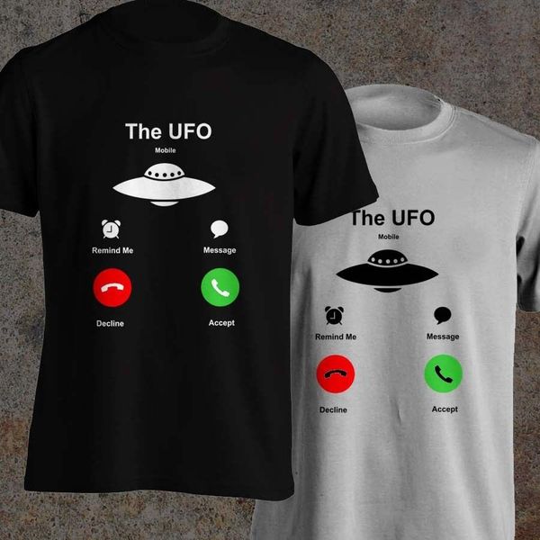 

ufo зовут меня mobile смешной чужеродной тему i want to believe men t-shirt