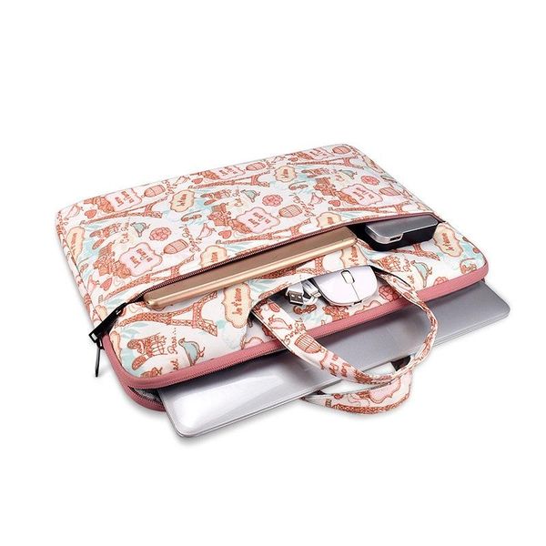 

lapbag notebook liner bag macbook pro apple 12345.6 inch printed ipad notebook laminated pocket zipper bag