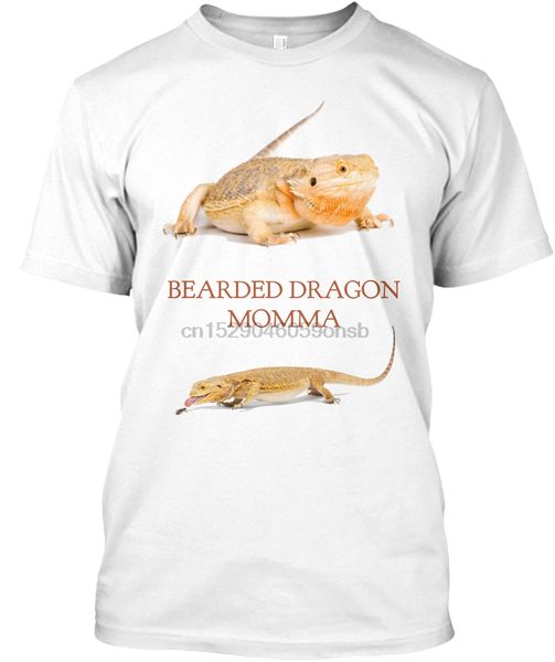 

мужчины футболка бородатый дракон мамочка женщины тенниска