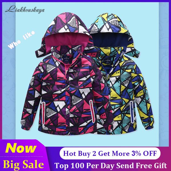 

liakhouskaya 2020 spring reflective girl jacket kids boys warm teenage coat fleece windbreakers waterproof casaco korean clothes, Blue;gray