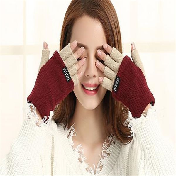 

five fingers gloves winter the lady is not velvet bowknot adornment fashion touch screen saver cycling wind warm jt-16, Blue;gray