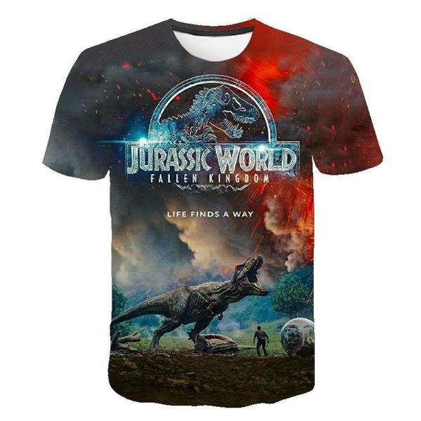

new jurassic park jurassic world boy girl cool 3d print shirts harajuku hippie hentai men clothing