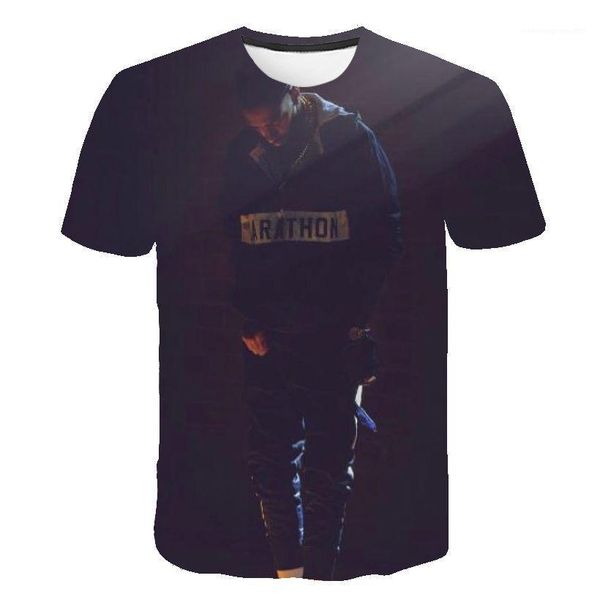 

tshirts teenagers designer clothes nipsey hussle mens designer tshirts 3d digital short sleeved rapper male o-neck, White;black