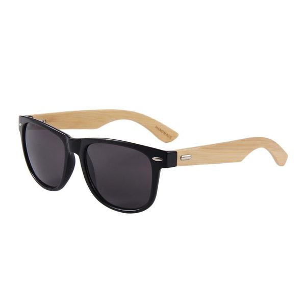 

classic bamboo sunglasses for men and women fashion designer wood bamboo sun glasses square sunglass uv400, White;black