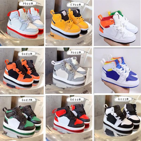 

сша 6c-3y дети обуви холодного серого цвета я 1s aloe verde суд фиолетовый остров зеленый дети баскетбол обувь ребёнка mint малыши sneaker 2