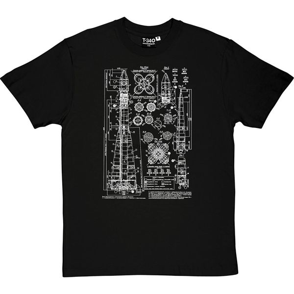 

vostok diagram men's t-shirt