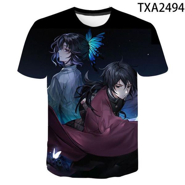 

anime demon slayer kimetsu no yaiba cosplay kamado tanjirou nezuko sword cool 3d print shirts harajuku funny plus size men clothing