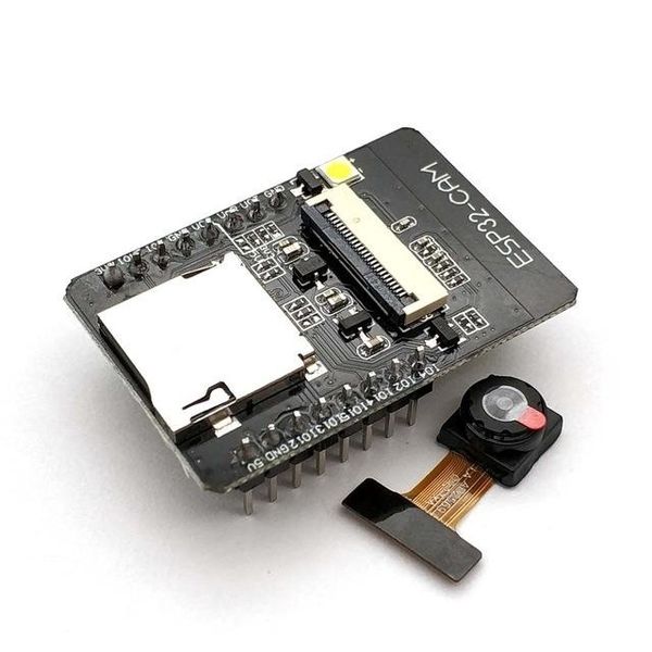 

ames & accessories replacement parts 32-cam wifi module esp32 serial to wifi esp32 cam development board 5v bluetooth with ov2640 cam