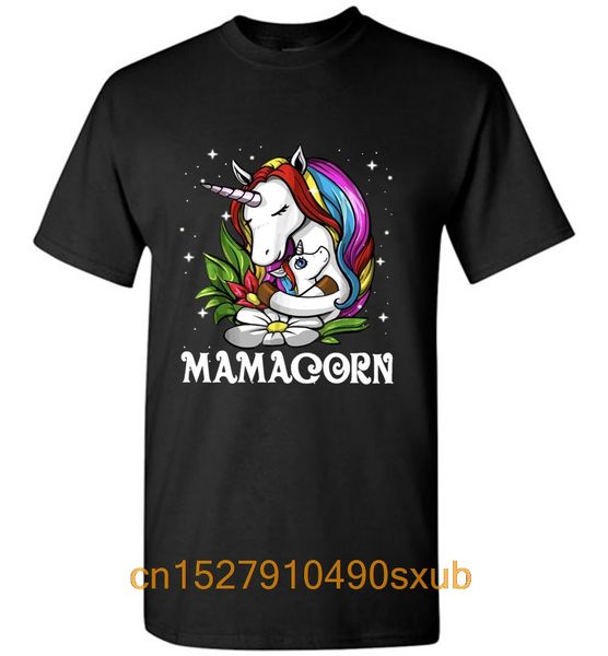 

женская mamacorn unicorn мама младенца мама матери мужчины футболку