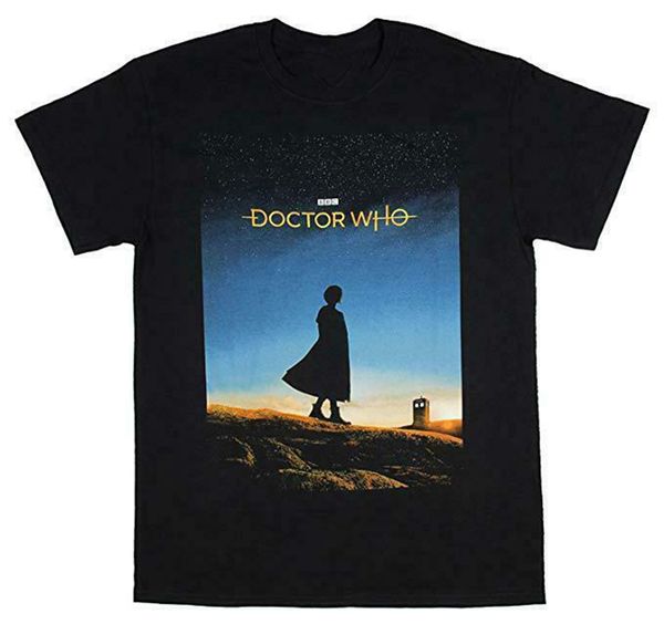 

mens black doctor who 13th doctor hillside tee t shirt style tee shirt