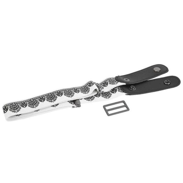 

женщины мужчины упругие удобный талии ремень пряжка free waistband 2 цвета, Black