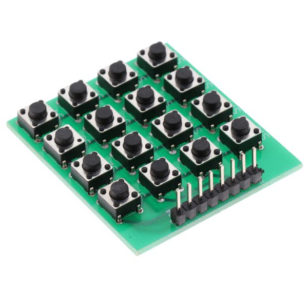 

4x4 keypad mcu board matrix keyboard smd 16 key buttons board for
