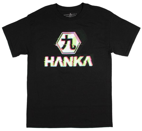 

2019 letter print ghost in the shell hanka robotics japanese seinen manga men's t-shirt t-shirt casual man tees