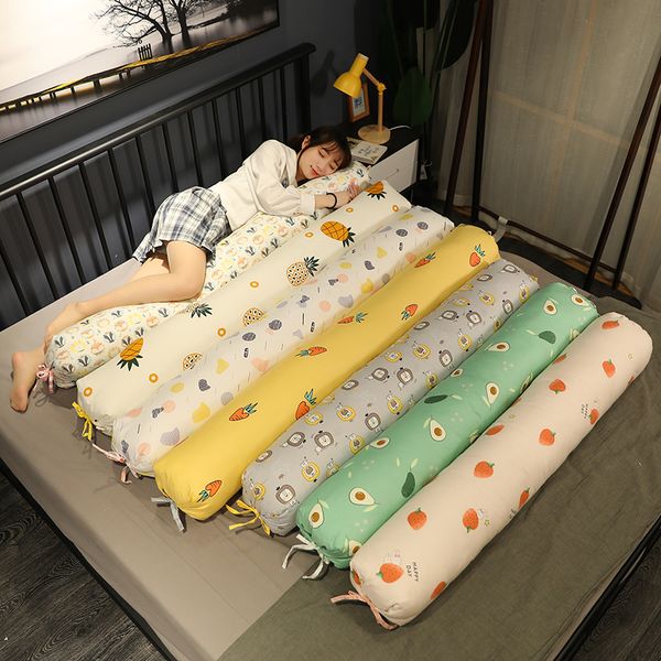 

pillow 100% cotton long safe comfortable girl child baby sleeping bed sofa accompany home decoration