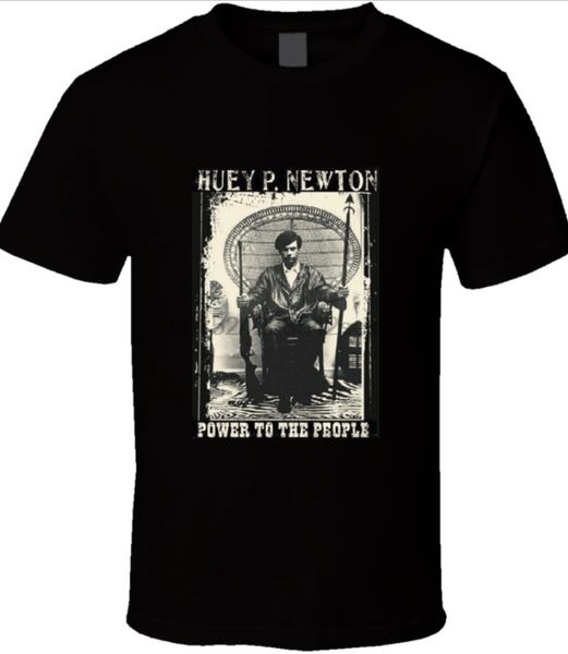

huey p newton black t shirt - all sizes