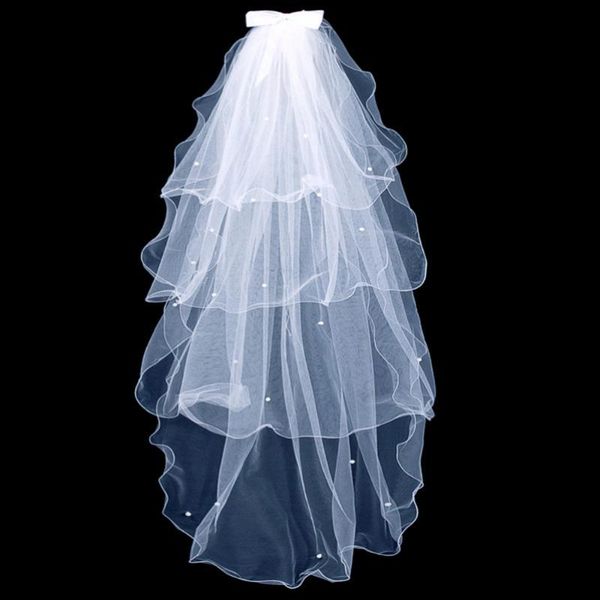 

1pc version women's 4 layers lace bow veil wedding veil bridal with comb lace bow veil,wedding veil, bridal, Blue;purple