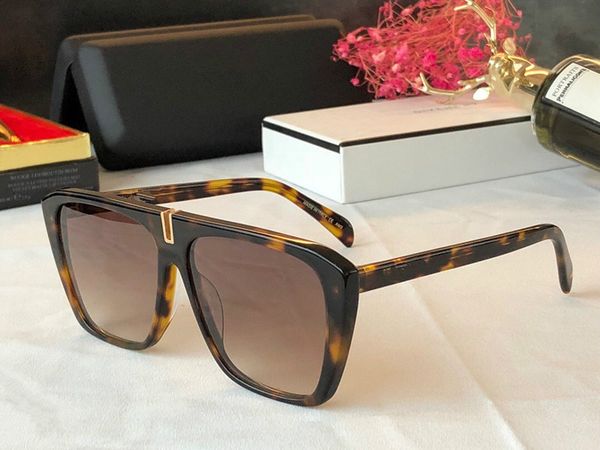 

new 7109 sunlgasses luxury popular sunglasses fashion men women brand designer retro style uv400 protection square frame come with case, White;black