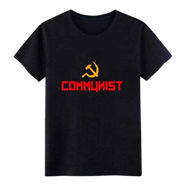 

мужская футболка коммунистической печататься с коротким рукавом s-xxxl natural fit аутентичной spring trend рубашка