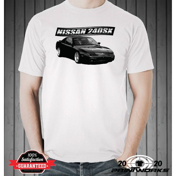

nissan 240sx benutzerdefinierte race car t shirt 200sx s13 silvia japanische sport auto driften(1
